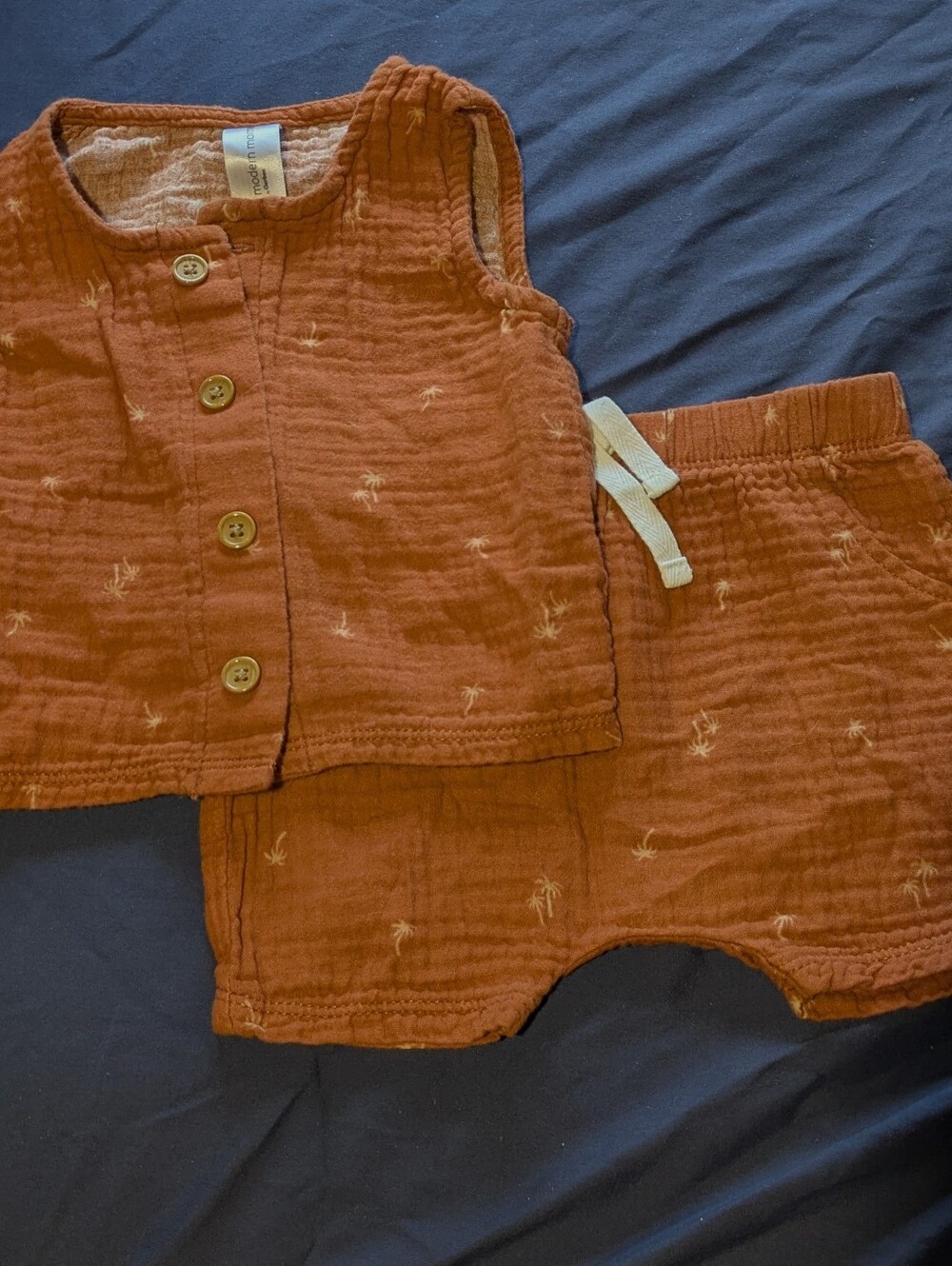 Modern Moments baby boy Cotton set